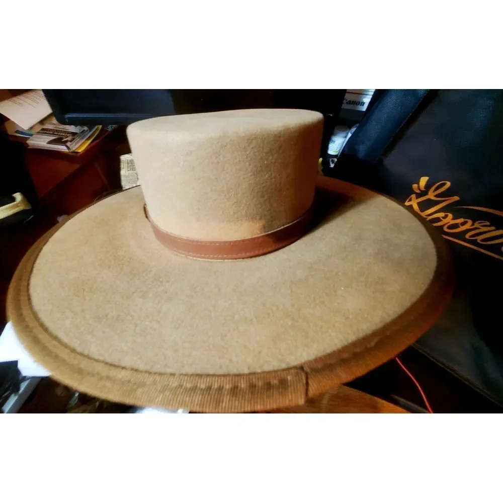 Rare Goorin Bros Fedora Hat Brown Size Large - Picture 11 of 12